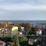 EXCEPTIONAL IN MENTON TWO ROOMS APARTMENT IN LAST FLOOR WITH TERRACE OF 28 SQUARE METRE - 1